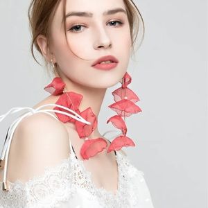 Lightweight Petal Drop Earrings